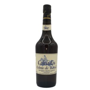 Bottle of Calvados Comte de Belvil Vieux