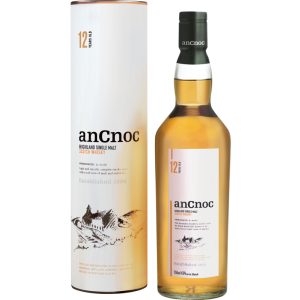 Bottle of anCnoc 12 year old Single Malt Whisky